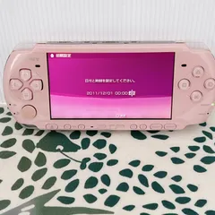PSP-3000 ブロッサムピンク 本体のみ ジャンク品 起動確認済み SONY PlayStation Portable ソニー ピンク レトロゲーム 部品取り 修理ベース🎮🌸