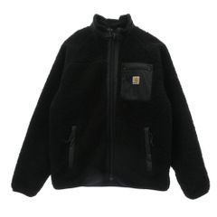 Carhartt カーハート I025120 WIP PRENTIS LINER ジップアップ ボア フリースジャケット ブラック系 M【中古】 Carhartt カーハート I025120 WIP PRENTIS LINER ジップアップ ボア