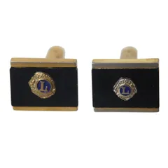 LIONS CLUB ライオンズクラブ カフス 16×13(mm) NT Bランク