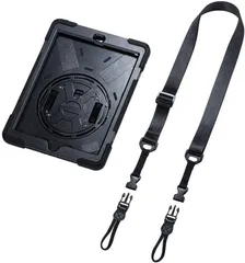 未使用品 サンワサプライ iPad 10.2インチ 耐衝撃ケース(ハンドル、スタンド、ショルダーベルト付き) PDA-IPAD1617BK【送料無料】【メール便でお送りします】代引き不可のサムネイル