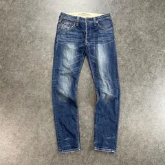 Levi's Denim Jeans リーバイス デニムパンツ ジーンズ ジーパン スリム ストレッチ ボタンフライ インディゴ USED加工 28×32 PCL16Bのサムネイル