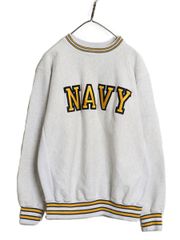 90s USA製 2段 カレッジ プリント スウェット メンズ レディース M / オールド リバース タイプ ヘビーウェイト トレーナー 裏起毛 グレー トップス 90s USA製 2段 カレッジ プリント スウェット メンズ L