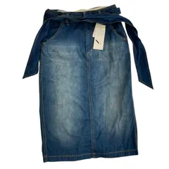 186000 新品未使用 N.Natural Beauty Basic  エヌナチュラルビューティベーシック デニムタイトスカート M レディース