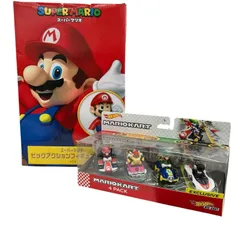 186001 マリオカート  Hot Wheels/ ビッグアクションフィギュア スーパーマリオ 2点まとめ売り