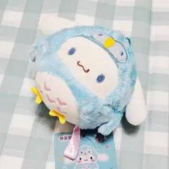 サンリオ シナモロール フクロウ ぬいぐるみ キーホルダー