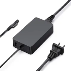 【在庫セール】充電器 対応Pro3/Pro4/Pro5/Pro6/1800/1625 充電器 ACアダプター 対応Surface 2.5m 65W PSE認証