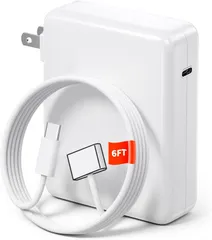 【数量限定】USB-C充電器 MacBook 140W Pro 16インチ/14インチ、MacBook Air 15インチ/13インチ用 互換品2025 /2024 /2023 /2022 /2021年モデル対応 M1/M2/M3/M4 急速充電対応6.6フィ