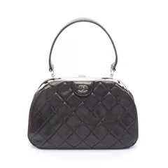 CHANEL シャネル マトラッセ がま口 ハンドバッグ ハンドバッグ