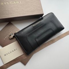 美品】 399 BVLGARI ブルガリ セルペンティL字ファスナー 長財布