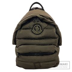 美品】モンクレール LEGERE ダウン バックパック カーキ系 男女兼用 