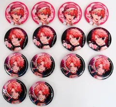 14個 にじさんじ 赤城ウェン ぎゃうるふ ランダム缶バッジ 3種