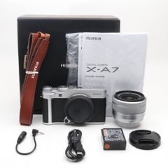 美品】富士フイルム X-A7 XC15-45mm PZレンズキット シルバー - メルカリ