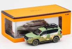【中古】ミニカー 1/64 トヨタランドクルーザー Prado 150(グリーン) [KS033-215]