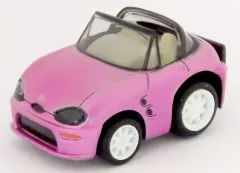 【中古】ミニカー スズキ カプチーノ(ピンク) 「ちびっこチョロQコレクション Vol.4」のサムネイル