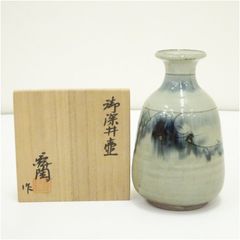 唐津焼花入／一輪差し／賢治作 唐津焼花入／一輪差し／賢治作 - メルカリ