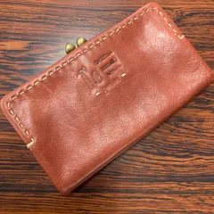 genten ゲンテン 長財布 レザー 本革 ブラウン 茶色 レディース メンズ 大きめ 財布 大容量