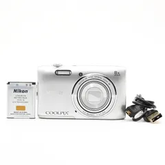 並品＞ Nikon COOLPIX S3600 シルバー｜コンパクトデジタルカメラ