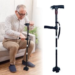 新品クレバーケーン 自立式 3点構造 ショート 身長133cm〜153cm用