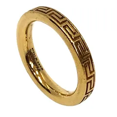 VERSACE ヴェルサーチ ヴェルサーチ グレカ リング ゴールド DG56785 DJMT D00O 9 aq12793