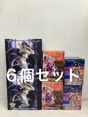 未開封 オーバーロード T most アルベド  フィギュア 純白の悪魔ver シャルティア チャイナドレスver Desktop cute 牛柄水着ver 3種6個セット LF4B56 f107