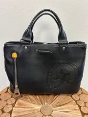 中古美品正規品　CASTELBAJAC カステルバジャック トートバッグ ブラック レザーのサムネイル