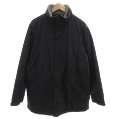 エルエルビーン L.L.BEAN マウンテンジャケット パーカー XL 黒 ブラック スタンドカラー フード付き /YF ■GY74