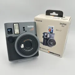 【未使用品】FUJIFILM 富士フイルム instax mini 41 インスタックス ミニ チェキ ブラック 本体・外箱付
