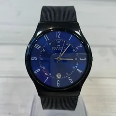 【塩】SKAGEN スカーゲン T233XLTMN 盤面ブルー 腕時計 稼働【23004SK】F08のサムネイル