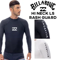 ビラボン ラッシュガード BILLABONG メンズ [BF011-851] 長袖 水着 UVカット プール 海 海水浴 サーフィン HI NECK LS 2025