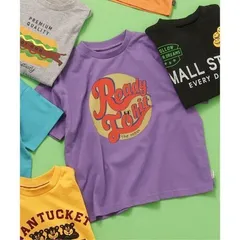 《新品》F.O.KIDS 半袖Tシャツ 80 100 110 120㎝ パープル 半袖 プチプラ 保育園 R307175