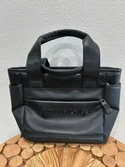 中古美品正規品　TOMMY HILFIGER ブラック トートバッグのサムネイル