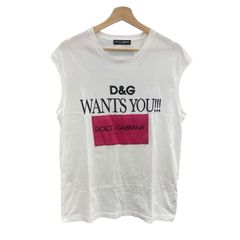 D&G ドルチェ＆ガッバーナ ピンク タンクトップ Y2K 平成ギャル ビーズ