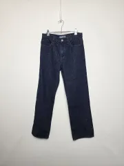 ユニクロ JW Kinloch Anderson(キンロックアンダーソン) ジーン インディゴデニム ワイド デニム パンツ レディース 30インチ 0421