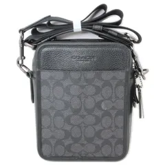 ★【COACH】コーチ J2406 サリバンクロスボディ ショルダーバッグ ブラック PVCコーティングキャンバス レザー