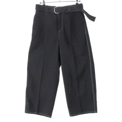 ジルサンダー 25SS  リラックスフィット フラット フロント トラウザー パンツ J22KA0255 ブラック 46【中古】のサムネイル
