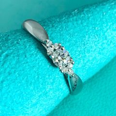 Tiffany美品☆【11(US6号)ハーモニーダイヤモンドリング0.25ct - メルカリ