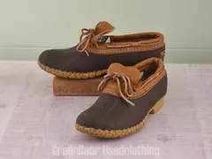 E632 USA製 L.L.Bean ビーンブーツ レディース 茶 25cmくらいのサムネイル