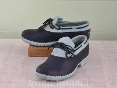 E633 USA製 L.L.Bean ビーンブーツ 水色 レディース W8M 25cmのサムネイル