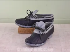 E635 USA製 L.L.Bean ビーンブーツ 水色 レディース W6M 23cmのサムネイル