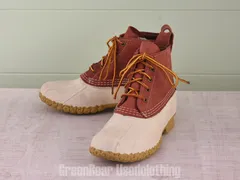 E637 USA製 L.L.Bean ビーンブーツ エンジ レディース W7M 24cmのサムネイル