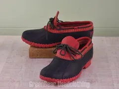 E638 USA製 L.L.Bean ビーンブーツ 赤 レディース 7M 24cmのサムネイル
