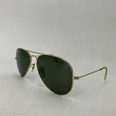 【イオン広店】 中古 RAY BAN | レイバン サングラス ティアドロップ RB3025 ゴールド 【116】
