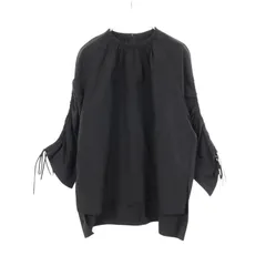 アドーア ADORE ブラウス ギャザースリーブ 長袖 531-1110109 ブラック その他 ブラウス レディース Used A