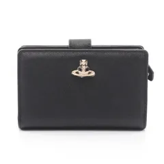 ヴィヴィアンウエストウッド Vivienne Westwood 二つ折り財布 ZIP CARD WALLET SAFFIANO 3 SPEC 51080028L0040N401 ブラック レザー 二つ折り レディース 新品
