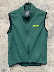 KA736 オークリー OAKLEY サイクルベスト ジレ 緑 Lのサムネイル