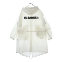 JIL SANDER ジルサンダー 22SS Poplin Water Repellent Parka ポプリン撥水パーカー モッズコート ホワイトJSIU470231 MU245036 JIL SANDER (ジルサンダー) 22SS Poplin Water Repellent Parka