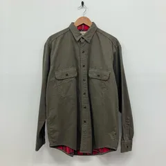 【イオン広店】 中古 L.L.Bean | エルエルビーン 長袖シャツ ハリケーンシャツ カーキ サイズ：M 【100】