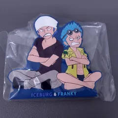 BNDAINAMCO一番くじワンピースエモーショナルストーリーズ　I賞ラバーコレクション全８種類　フランキー＆アイスバーグ