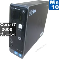 HP Pavilion Desktop PC【大容量HDD搭載】　Core i7 2600　【Windows10 Home】ブルーレイ ／スリム型／長期保証 [96189]のサムネイル
