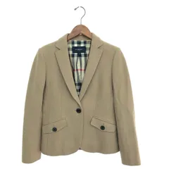 BURBERRY LONDON バーバリーロンドン 裏地ノバチェック ジャケット サイズ:42 1B/テーラード    ベージュ レディース / 240001177370